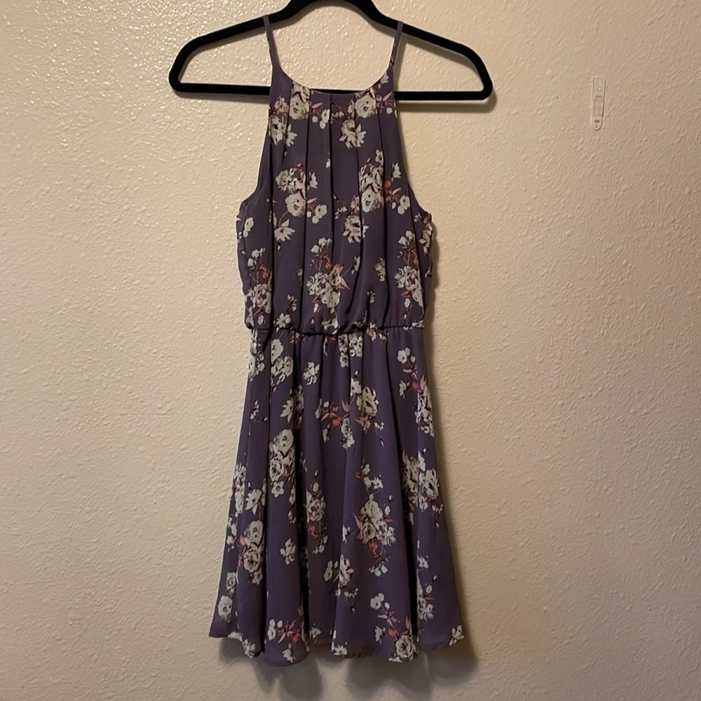Purple dress